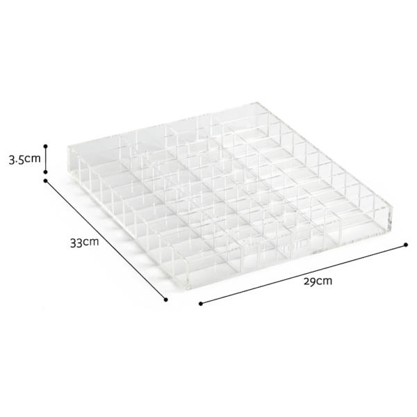 Clear Acrylic Tray Organizer | Luxury Acrylic Display Stands